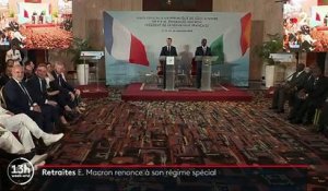 Emmanuel Macron décide de renoncer à sa retraite de Président de la République pour donner l'exemple