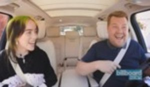 Billie Eilish Fangirls Over Justin Bieber in 'Carpool  Karaoke' | Billboard News