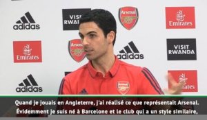 Arteta rend hommage à Arsène Wenger