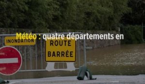Météo : quatre départements en vigilance orange, la Corse isolée