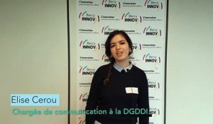Les directions de Bercy présentent leurs innovations - la DGDDI avec Elise CEROU, chargée de communication la DGDDI
