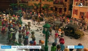Expositions : quand les Playmobil et les Lego refont l'Histoire