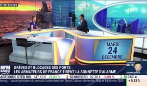 Jean-Marc Roué (Armateurs de France): Grèves contre la réforme des retraites, quel impact sur l'activité des armateurs ? - 24/12