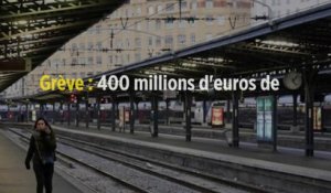 Grève : 400 millions d'euros de manque à gagner pour la SNCF