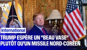 Noël: Trump espère un "beau vase" plutôt qu’un missile nord-coréen