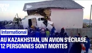 Kazakhstan: un avion de ligne s’écrase, 12 personnes sont mortes