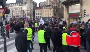 Nancy : les manifestants repoussés place de la République
