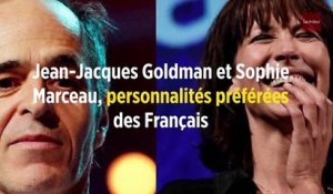 Jean-Jacques Goldman et Sophie Marceau, personnalités préférées des Français