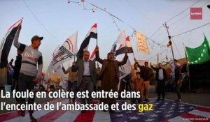 Irak : des manifestants dans l'enceinte de l'ambassade américaine à Bagdad