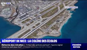 La colère des écologistes à Nice après l'autorisation de l'extension de l'aéroport
