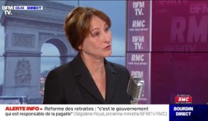 Ségolène Royal: "On agite des peurs alors que le système des retraites n'est pas déficitaire"