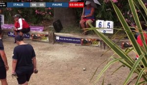 32ème ITALIE vs FAURE : International à pétanque féminin de PALAVAS 2019