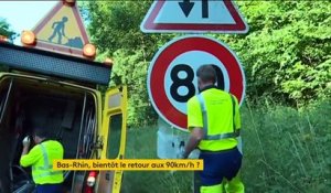 Bas-Rhin : quelles routes vont repasser à 90 km/h ?