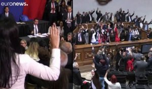 Coup d'état parlementaire au Venezuela, deux présidents pour un parlement