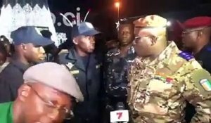 Visite du dispositif de sécurisation des fêtes de fin d’année par le général de corps d’armée Lassina Doumbia, chef d'Etat-major général des armées de Côte d’Ivoire