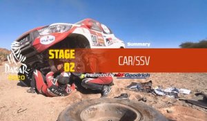 Dakar 2020 - Stage 2 (Al Wajh / Neom) - Car/SSV Summary