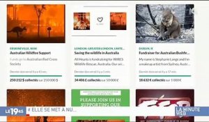 Incendies en Australie: Pour récolter des fonds, une influenceuse fait une promesse osée aux donateurs et récolte plus de 500.000 dollars - VIDEO