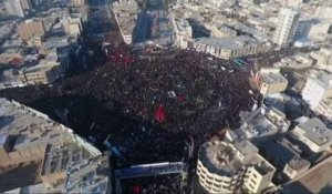 Iran: une foule immense se rassemble à Kerman pour l’enterrement du général Soleimani