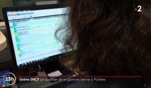 Poitiers : l'économie du quartier de la gare en berne après un mois de grève