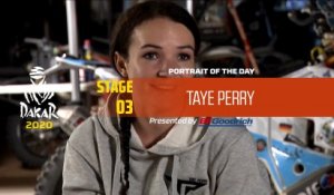 Dakar 2020 - Stage 3 - Portrait of the day - Taye Perry