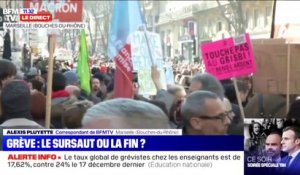 Une nouvelle mobilisation contre la réforme des retraites a démarré à Marseille