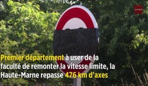 90 km/h : la Haute-Marne change les panneaux sur 476 km de routes