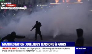 Des tensions éclatent de nouveau à Paris sur la place de la République