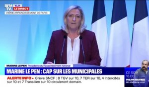 Marine Le Pen: "Notre volonté est de parvenir au pouvoir"