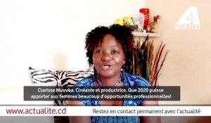 La cinéaste Clarisse Muvuba aux femmes: "En 2020 osons aller vers les opportunités professionnelle"s