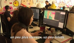 Dans les studios de Molang, succès de l'animation française