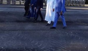 Emmanuel Macron à Pau : le résumé de la première journée en images