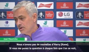 Tottenham - Mourinho ne veut plus parler de Kane