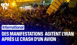 Après le crash de l'avion d'Ukraine International Airlines, des protestations étudiantes éclatent contre le régime iranien