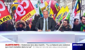 Story 1 : Emmanuel Macron face à la presse - 15/01