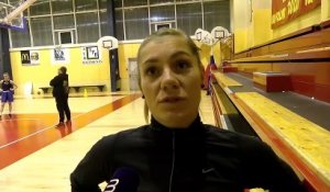 Aude Kernevez capitaine Martigues Sport Basket avant Lons - MSB