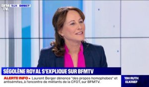 Ségolène Royal: "La liberté d'opinion n'est jamais un dérapage"