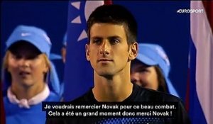 Djokovic, 7 sur 7 en finale : Paroles de victimes