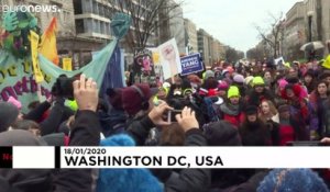 No Comment : un flash mob pendant la "Marche des femmes" de Washington