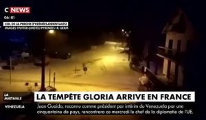 Tempête Gloria - le mauvais temps arrive sur la France après avoir fait 3 morts en Espagne - De fortes pluies, des vents violents et d'importants cumuls de neige attendus - Vidéo