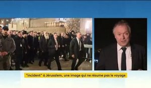 Emmanuel Macron en Israël : après l'altercation, les commémorations