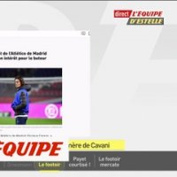 L'Atlético de Madrid confirme pour Cavani - Foot - Transferts - PSG