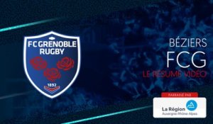 Béziers - Grenoble : le résumé vidéo