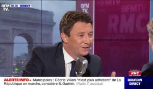 Pour Benjamin Griveaux, Emmanuel Macron lui "a clairement exprimé" son soutien pour la mairie de Paris
