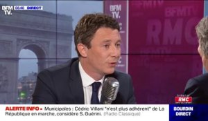Municipales à Paris: Benjamin Griveaux "a entendu l'envie de s'engager" d'Agnès Buzyn