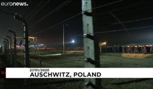 Auschwitz : à la lueur des bougies, les commémorations se poursuivent