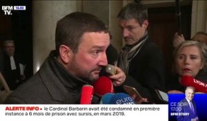 Relaxe en appel de Barbarin: les parties civiles annoncent un pourvoi en cassation