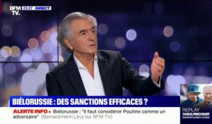 Bernard-Henri Lévy: "J'espère bien que la France n'aura pas de position équilibrée entre Poutine et Biden, ce serait notre déshonneur"