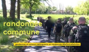 Dans l’Allier, futurs gendarmes et jeunes délinquants marchent ensemble pour lutter contre les préjugés