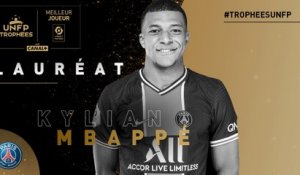 Kylian Mbappé - Meilleur joueur de Ligue 1 Uber Eats - Trophées UNFP 2021