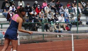 WTA - Strasbourg 2021 - Océane Dodin : "Je vais aller faire des soins et ça sera bien guéri pour Roland-Garros"